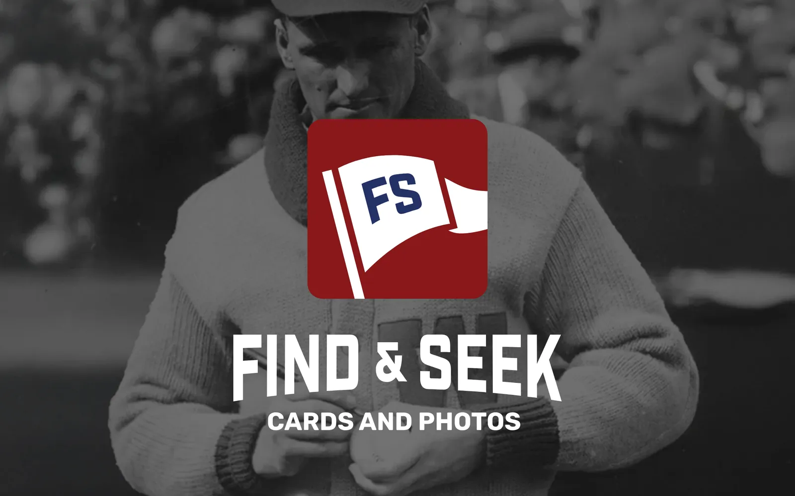 Screenshot of the Find & Seek Cards: Vintage Sports Cards & Memorabilia homepage